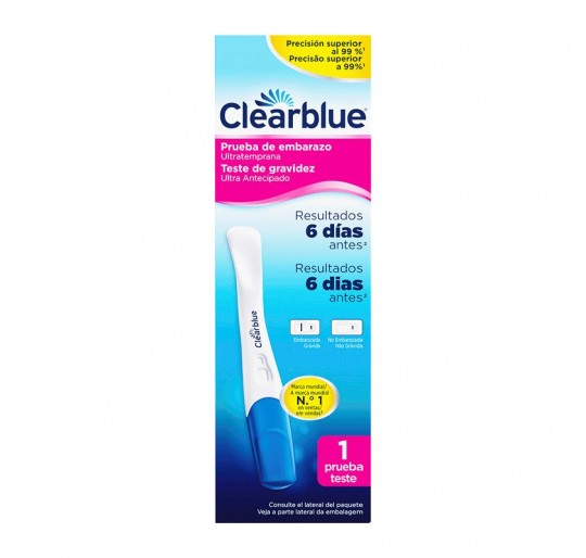 CLEARBLUE EARLY PRUEBA DETECCION TEMPRANA TEST D