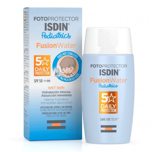 FOTOPROTECTOR ISDIN PEDIATRICS FUSION WATER SPF 50+ 50 ML