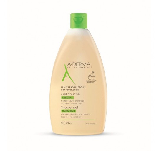 A-DERMA DERMOPAN GEL  SOBREGRASO DUCRAY 500 ML