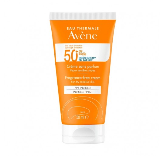 AVENE SPF 50+ CREMA 50 ML SIN PERFUME