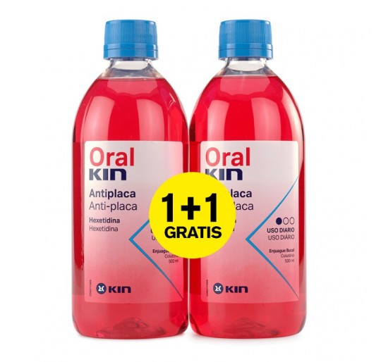 ORALKIN ENJUAGUE BUCAL 2X500ML