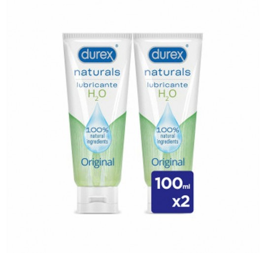 DUREX NATURALS INTIMATE GEL 2 U X 100 ML