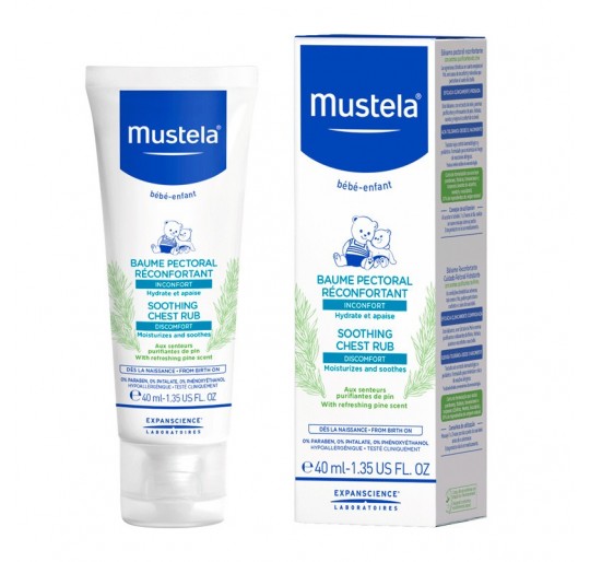 MUSTELA BEBE BALSAMO RECONFORTANTE PECTORAL 40 M