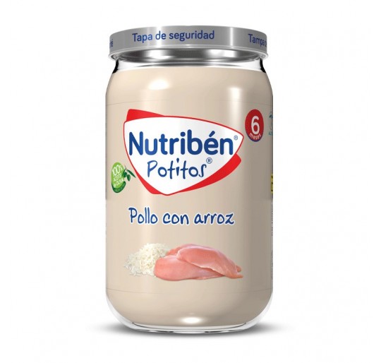 NUTRIBEN POLLO CON ARROZ POTITO 235 G