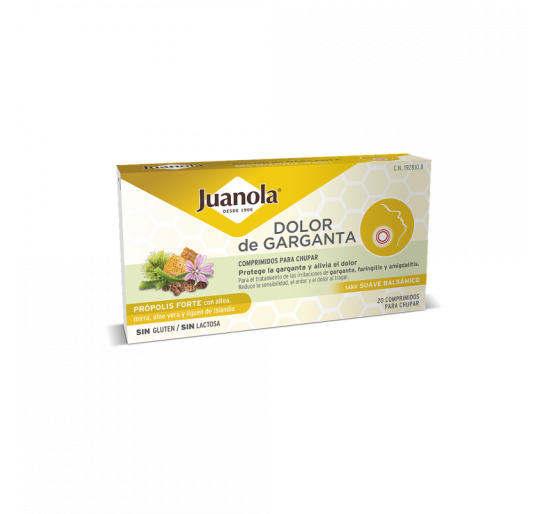 JUANOLA DOLOR DE GARGANTA PROPOLIS FORTE SABOR S