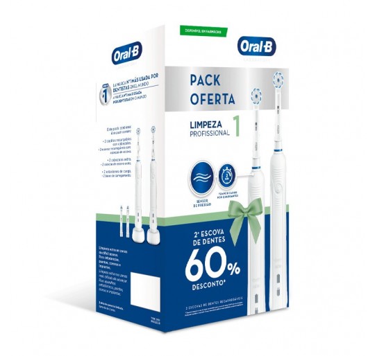 CEPILLO ELECTRICO PRO 1 ORAL-B DUPLO