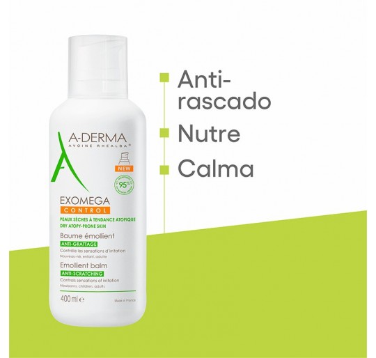 A-DERMA EXOMEGA CONTROL BALSAMO EMOLIENTE 400 ML