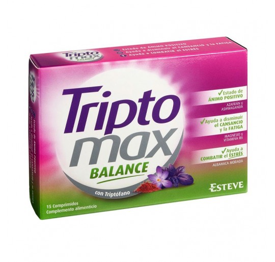 TRIPTOMAX BALANCE 15 COMPRIMIDOS