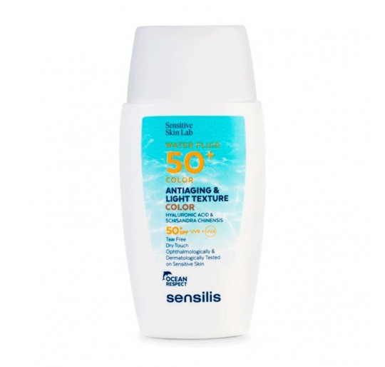 SENSILIS WATER FLUID 50+ COLOR 40 ML