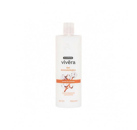 ACOFARMA VIVERA GEL LECHE ALGODON 1 ENVASE 750 M