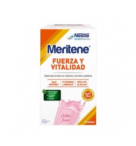 MERITENE 30 G 15 SOBRES FRESA