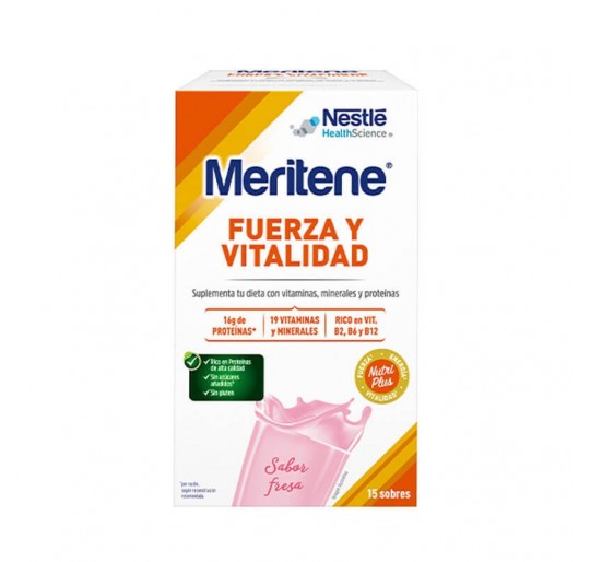 MERITENE 30 G 15 SOBRES FRESA