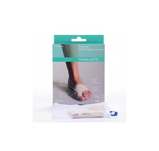 PROTECTOR JUANETES HALLUX VALGUS FARMALAST GEL M