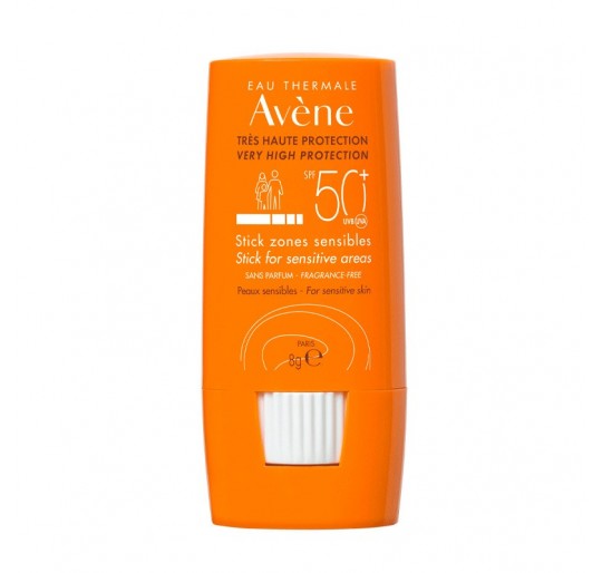 AVENE SPF 50+ STICK ZONAS SENSIBLES 8 G