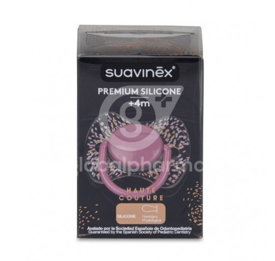 CHUPETE TETINA SILICONA SUAVINEX PREMIUM +4M