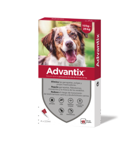 ADVANTIX SPOT-ON PERRO10-25KG