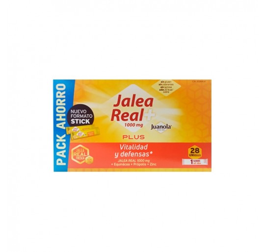 JUANOLA JALEA REAL PLUS 28 SOBRES 10 ML