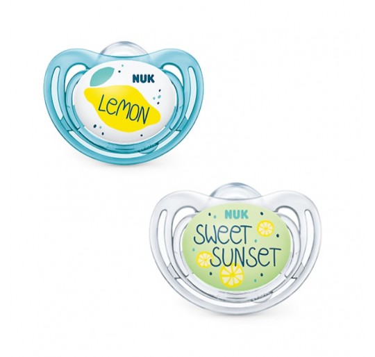 CHUPETE SILICONA NUK LIMITED EDITION FRUITS DAY&