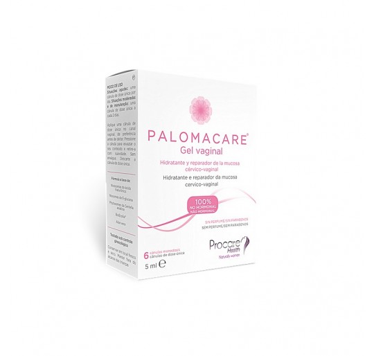 PALOMACARE GEL VAGINAL MONODOSIS 6 CANULAS 5 ML