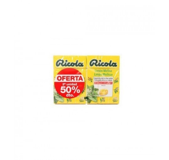 RICOLA DUPLO 2ª-50%  S/A LIMON MELISA