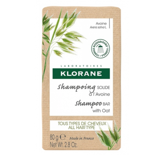 KLORANE CHAMPU SOLIDO AVENA 80 GR