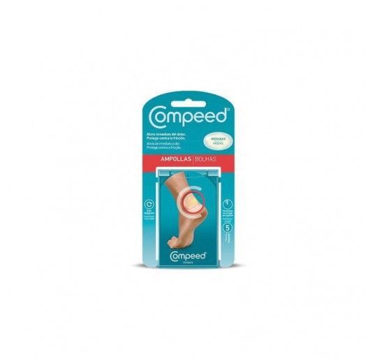 COMPEED AMPOLLAS HIDROCOLOIDE T- MED 5 U