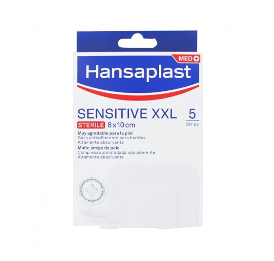 HANSAPLAST SENSITIVE XXL APOSITO ESTERIL 5 UNIDA