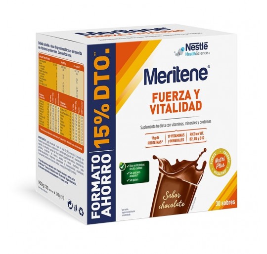 MERITENE CHOCOLATE DUPLO (15% DCT)