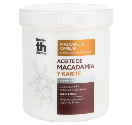 TH PHARMA MASCARILLA  MACADAMIA Y KARITE 700 ML