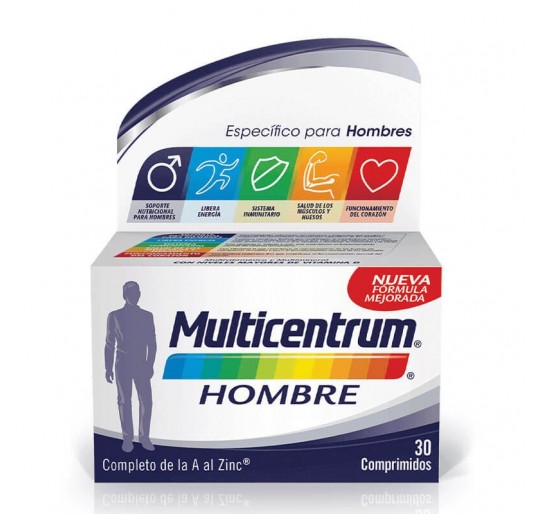 MULTICENTRUM HOMBRE 30 COMPRIMIDOS