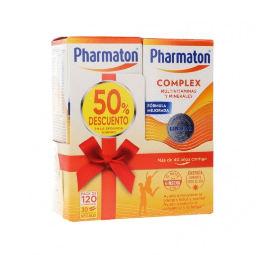 PHARMATON COMPLEX 2 ENVASES 60 COMPRIMIDOS PACK