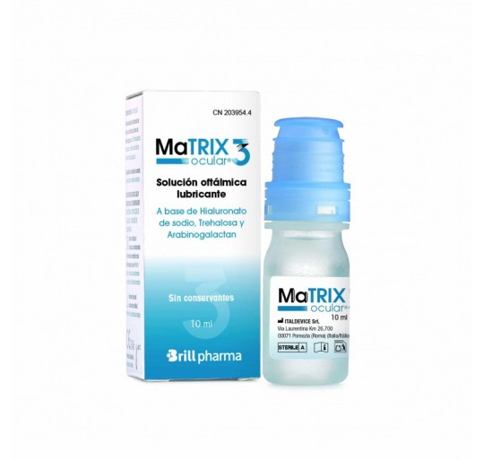 MATRIX OCULAR 3 GOTAS OFT.10ML