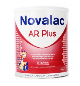 NOVALAC AR PLUS 1 ENVASE 800 G