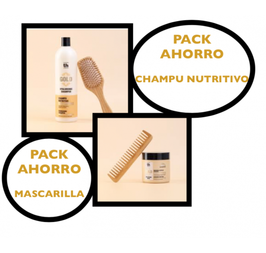 TH-HYALURONIC GOLD-PACK AHORRO CHAMPU+MASCARILLA