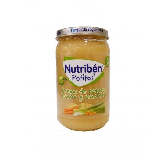 NUTRIBEN CREMA DE PATATA PUERRO Y ZANAHORIA 1 PO