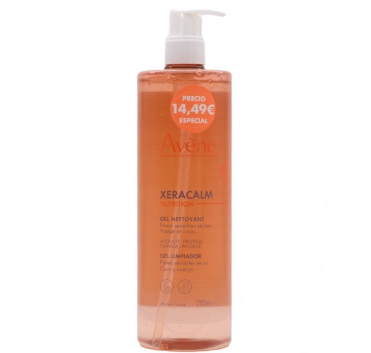 AVENE XERACALM NUTRITION GEL LIMP 750 ML