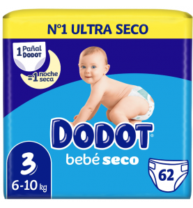 PAÑAL DODOT T3 62U