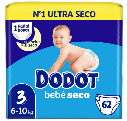 PAÑAL DODOT T3 62U