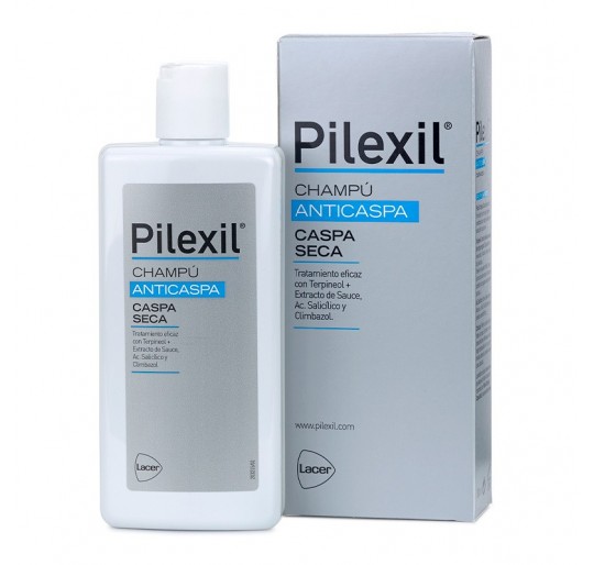 PILEXIL CHAMPU CASPA SECA 300 ML