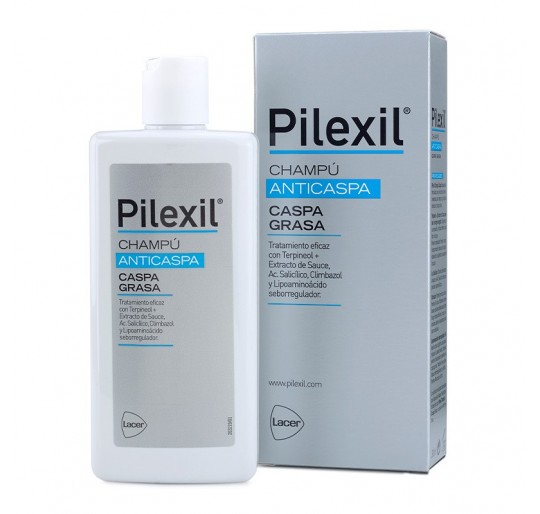 PILEXIL CHAMPU CASPA GRASA 300 ML