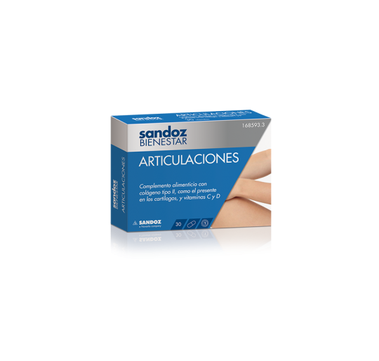 SANDOZ BIENESTAR ARTICULACIONES 30 CAPS