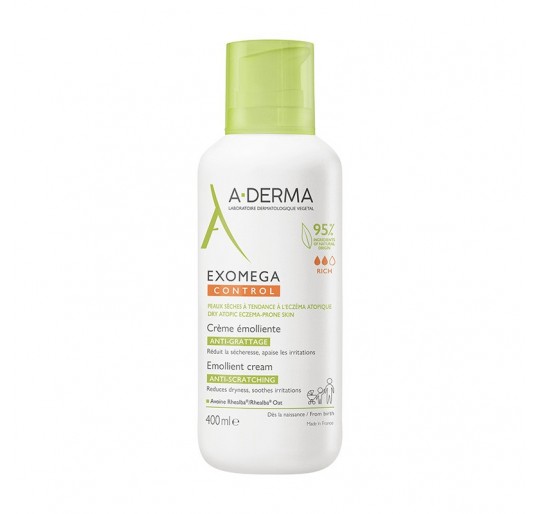 A-DERMA EXOMEGA CONTROL CREMA EMOLIENTE 1 ENVASE