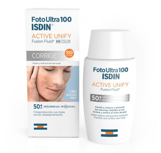 FOTOULTRA 100ISDIN ACTIVE UNIFY FUSION FLUID  50 ML