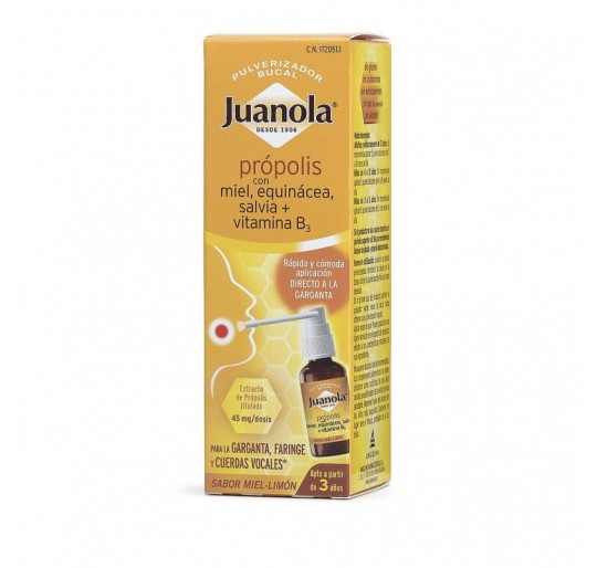 JUANOLA PROPOLIS PULVERIZADOR BUCAL 1 ENVASE 30