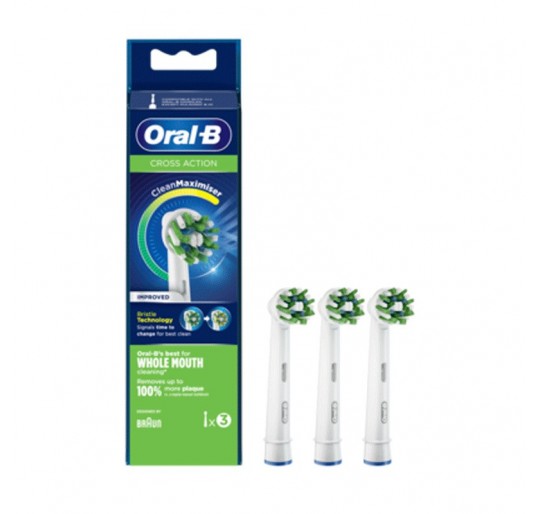 CEPILLO DENTAL ELECTRICO RECAMBIO ORAL B CROSS A