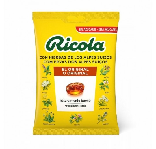 RICOLA CARAMELOS SIN AZUCAR HIERBAS CON STEVIA 1