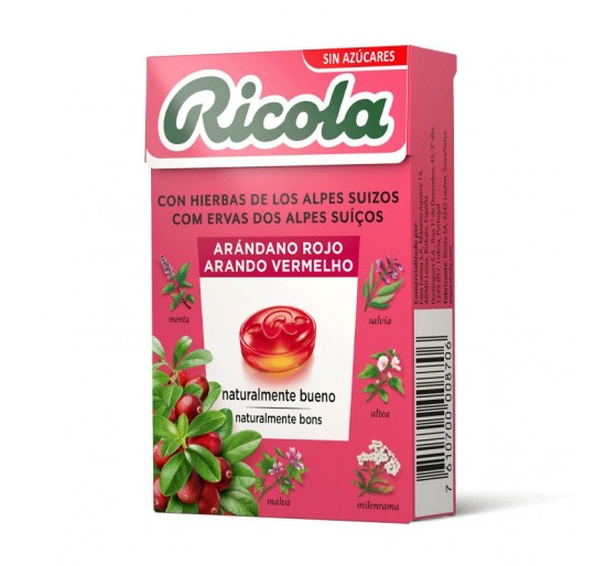 RICOLA ARANDANO S-AZ CAJA