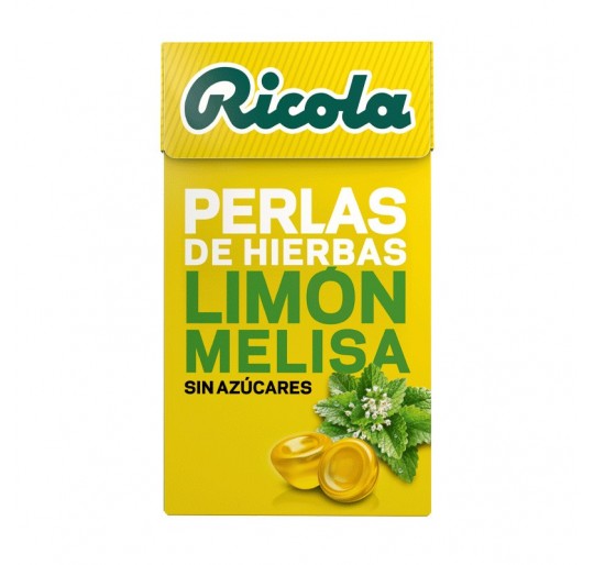 RICOLA PERLAS SIN AZUCAR LIMON 25 G