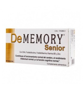 DE MEMORY SENIOR 30 CAPS