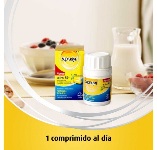 SUPRADYN VITAL 50+ ANTIOXIDANTES 30 COMP